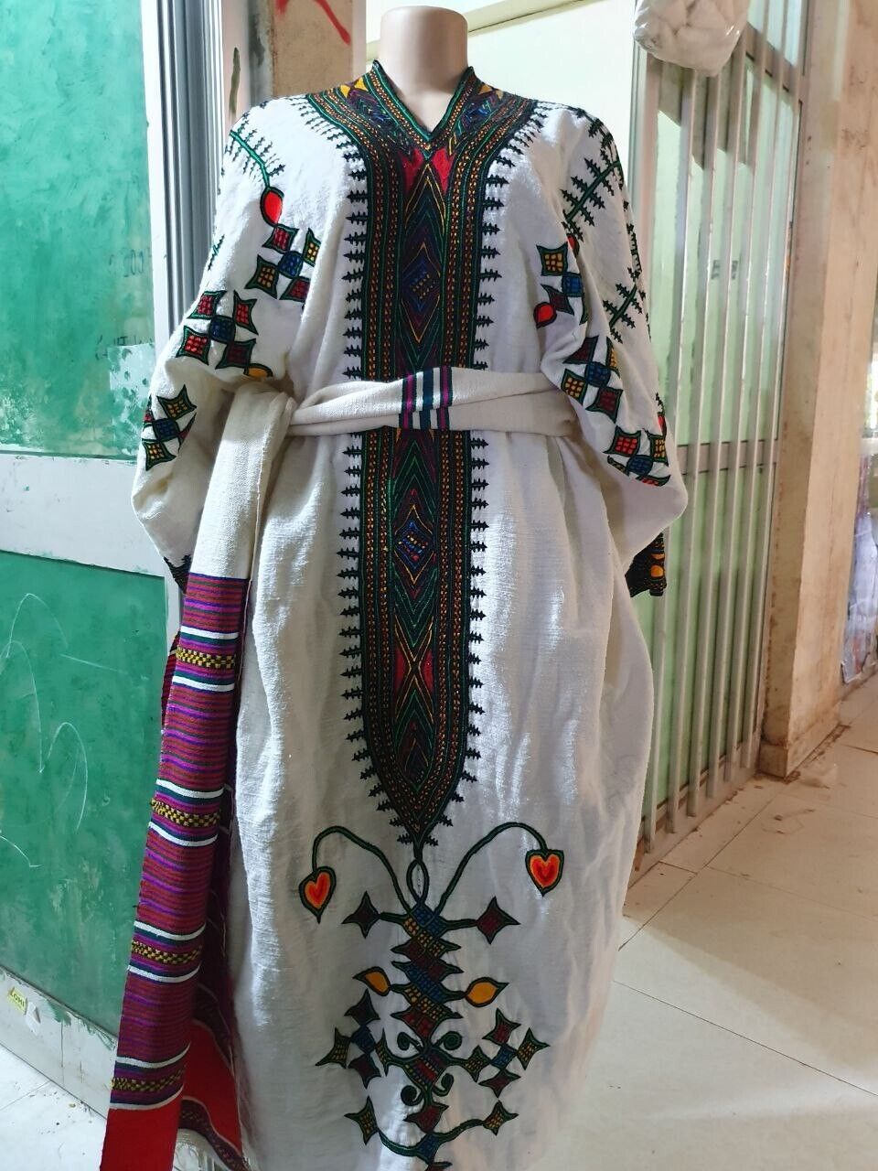 Ethiopian Dress | Gonder Habesha Kemis | Traditional Women\'s Clothes
