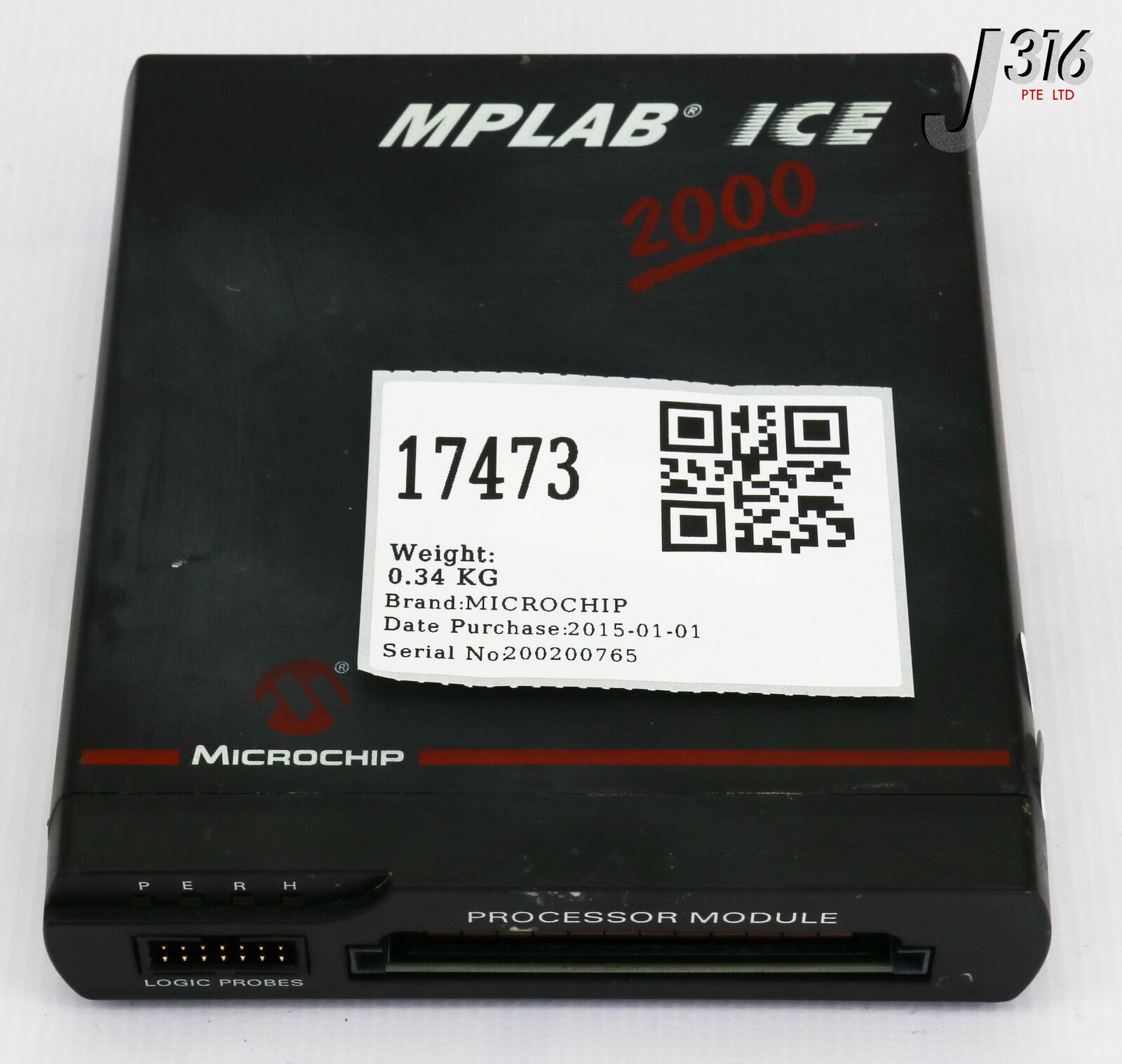17473 MICROCHIP MPLAB ICE 2000 PROCESSOR MODULE BASE 10-00235-02-R16