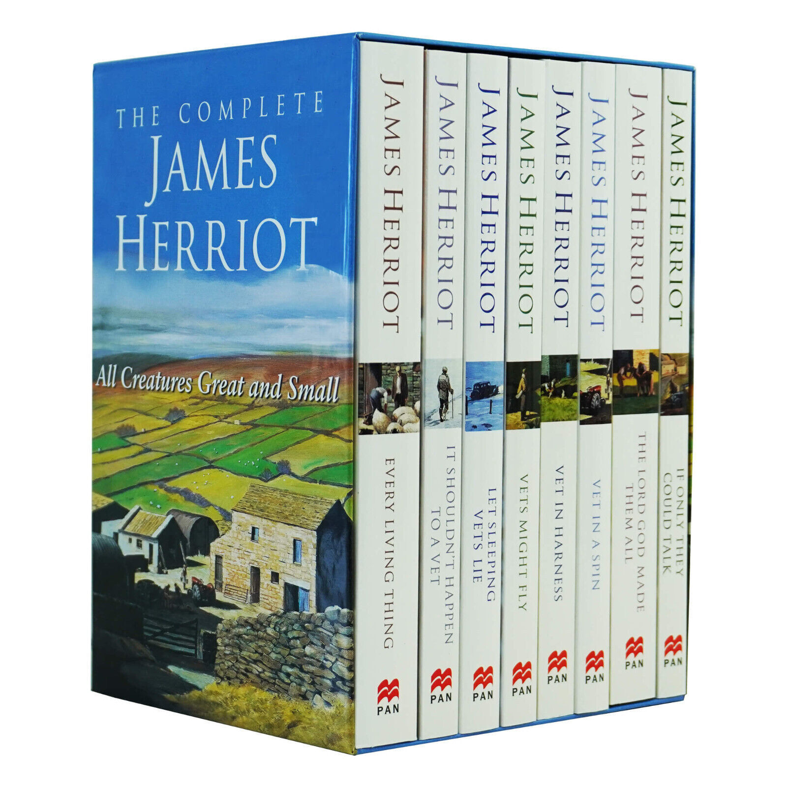 All Creatures Great and Small: The Complete James Herriot 8 Books Box Set - PB