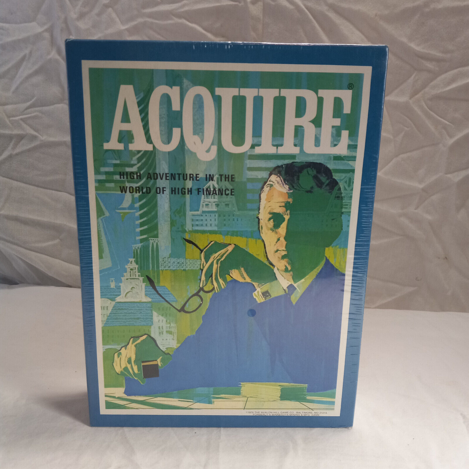Vintage 1976 Acquire Avalon Hill Leisure Time Games Factory Sealed New NOS