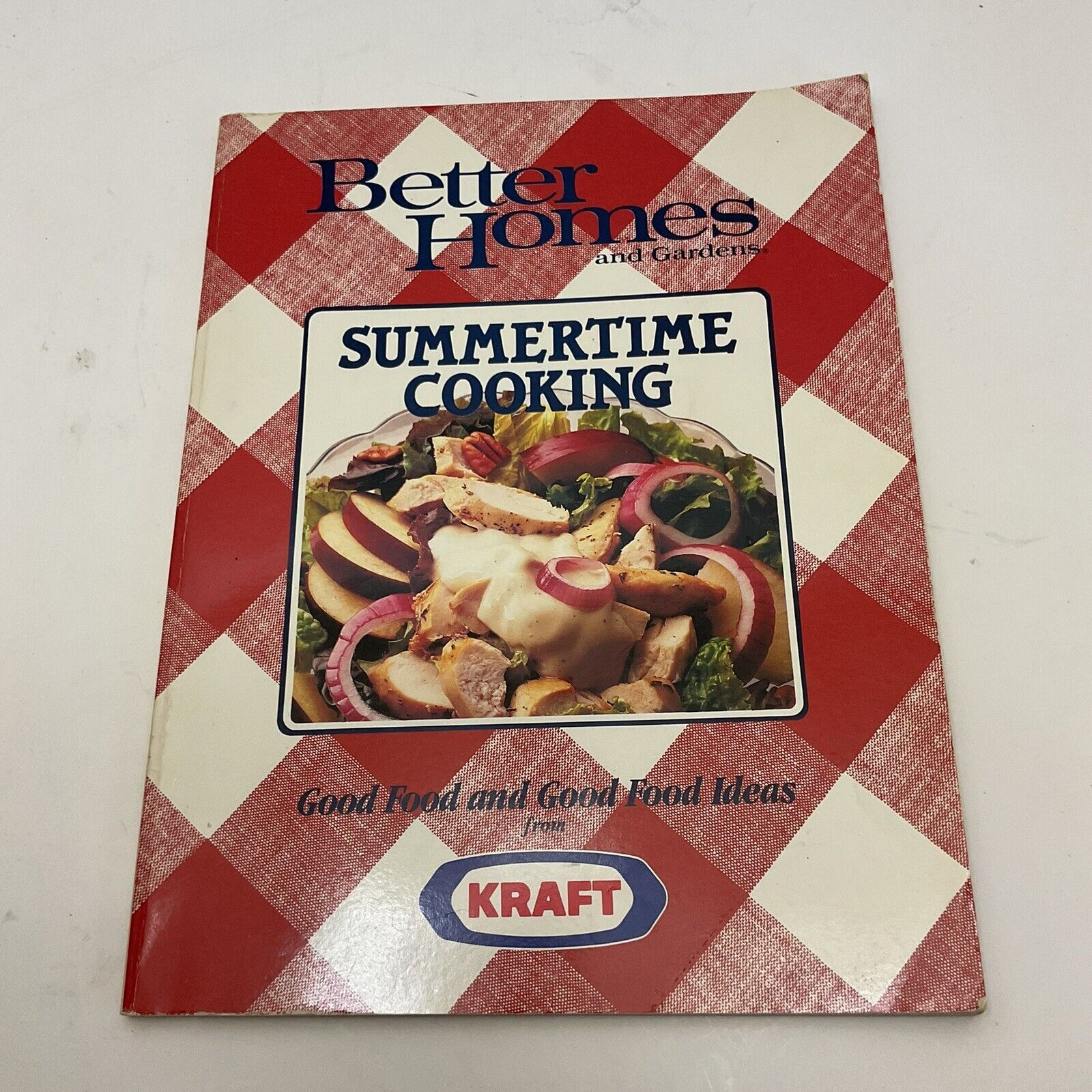 Vintage 1990s Better Home And Gardens Summertime Cooking Recipe Book Cookbook 