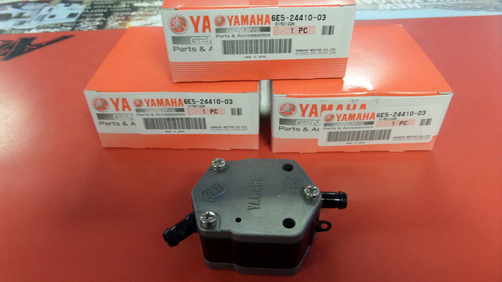 3 Pack - OEM Yamaha 6E5-24410-03-00 115 150 175 200 225 250 Fuel Pump Assy 