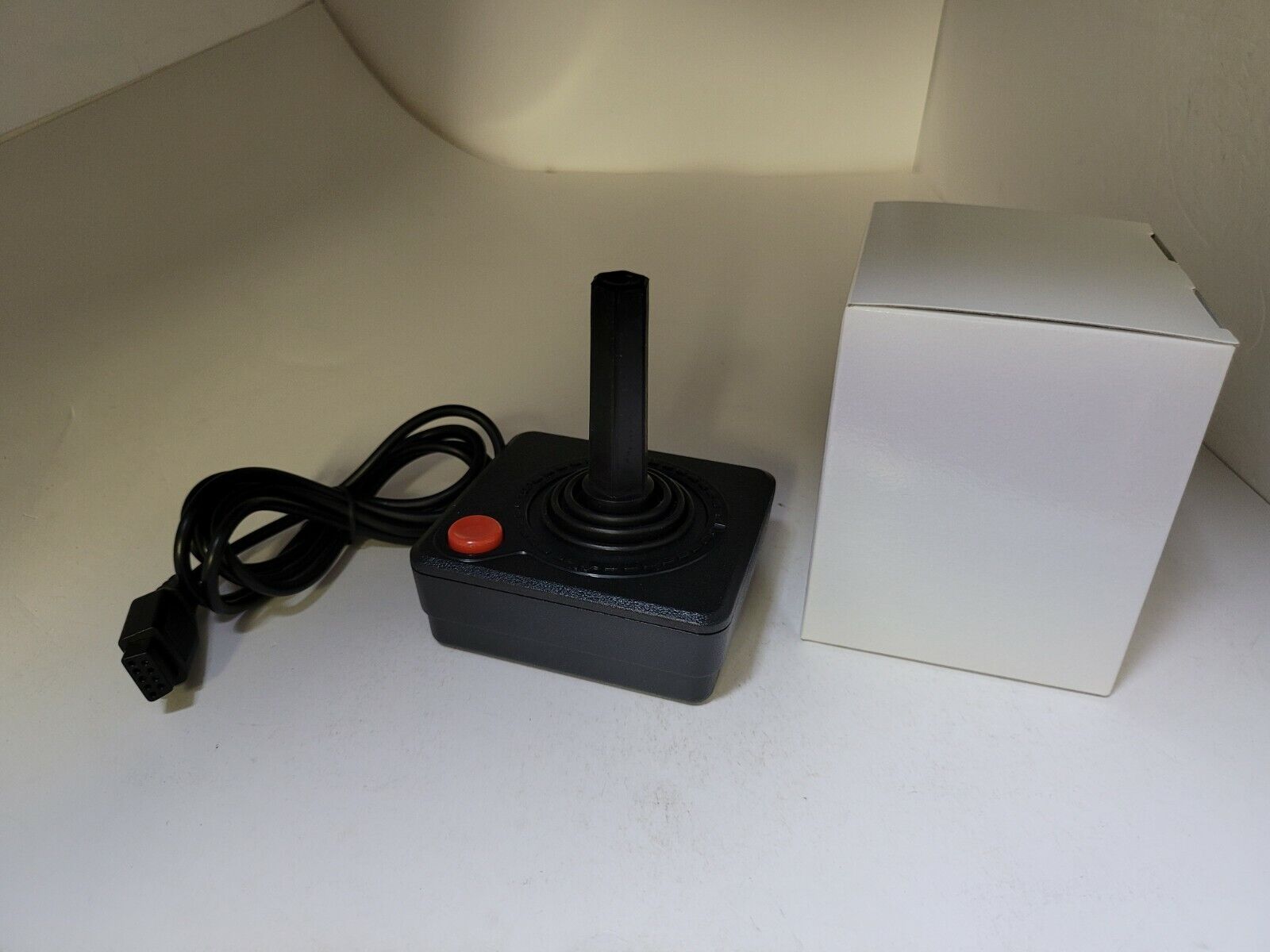 NEW JOYSTICK CONTROLLER FOR COMMODORE  64  RED BUTTON ORIGINAL STYLE  #11A