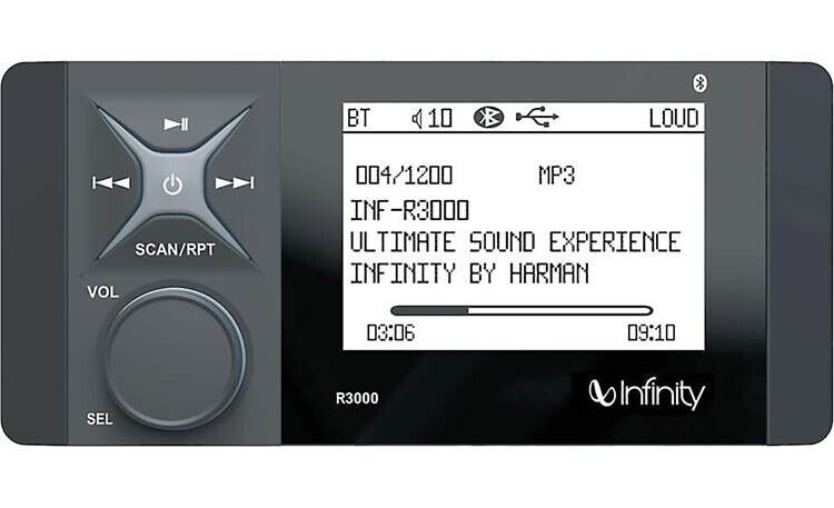 NEW Infinity R3000 Wake Series Marine Digital Media Receiver