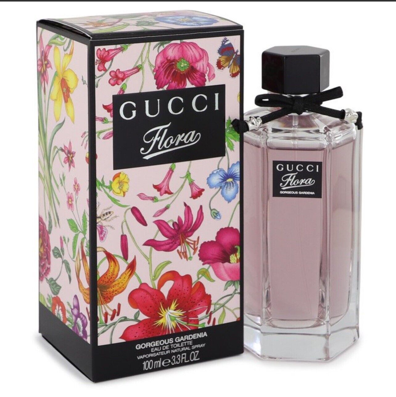 Gucci Flora Gorgeous Gardenia 3.3oz Women\'s Eau de Toilette Spray New Sealed Box