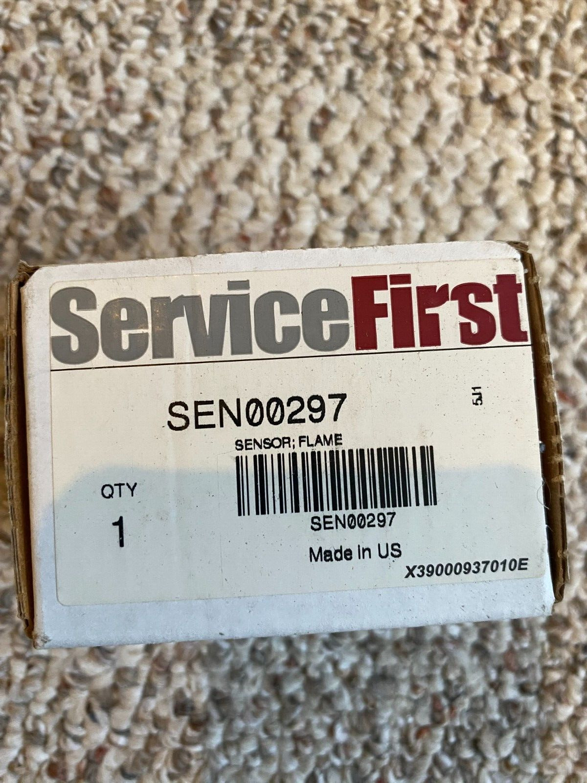 Trane / Service First SEN00297, Flame Sensor NEW IN BOX