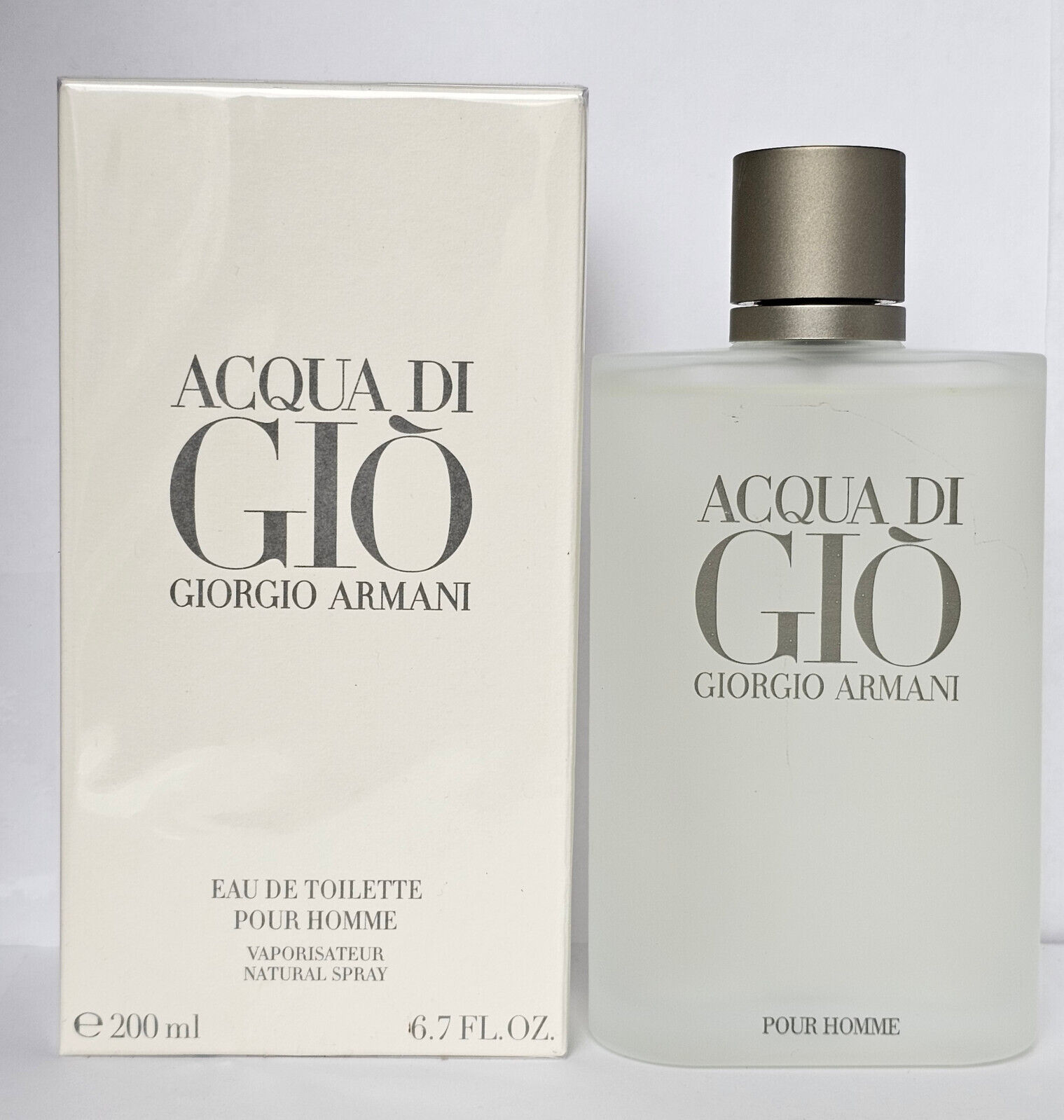 Giorgio Armani Acqua Di Gio 6.7oz / 200ml Men\'s Eau de Toilette Spray Brand New