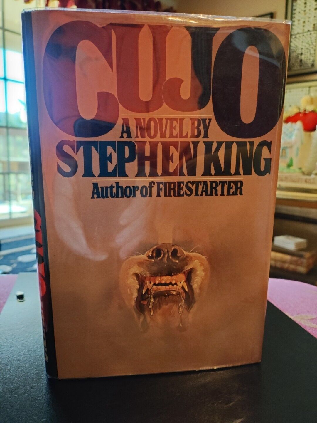 CUJO by STEPHEN KING ~ 1981 Viking hardcover. True 1st Edition 1st Printing.