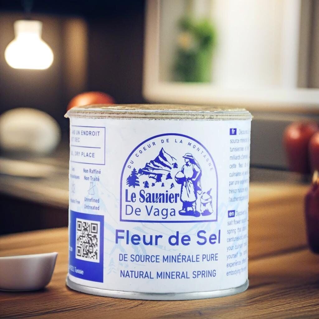 Fleur de Sel Le Saunier de Vaga - Unique Premium Mineral Water Sourced Salt