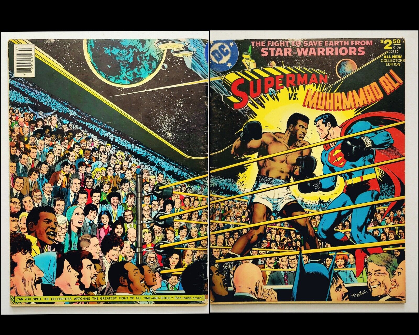 DC All-New Collector's Ed C-56 (1978) Neal Adams SUPERMAN vs ALI Treasury Size