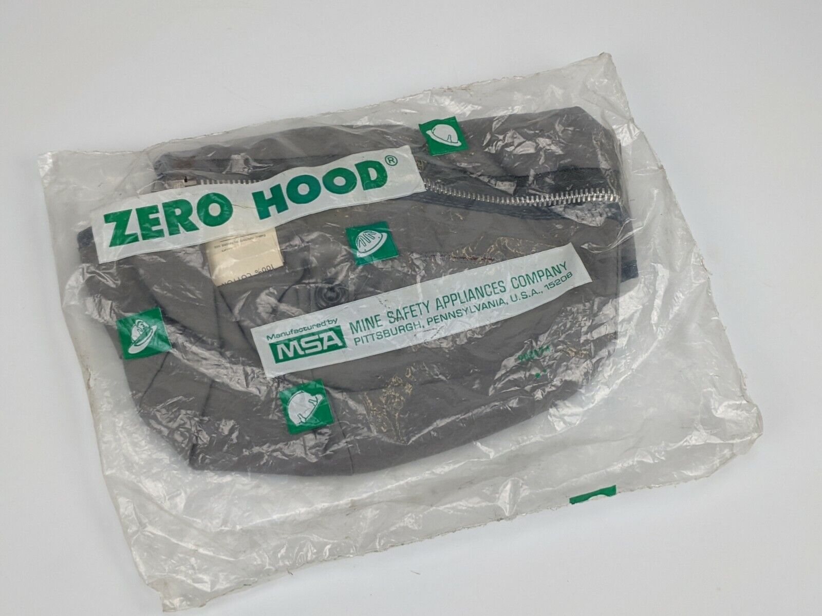 MSA Zero Hood Winter Liner No. 86098 - Zipper Type -  water repellent NEW