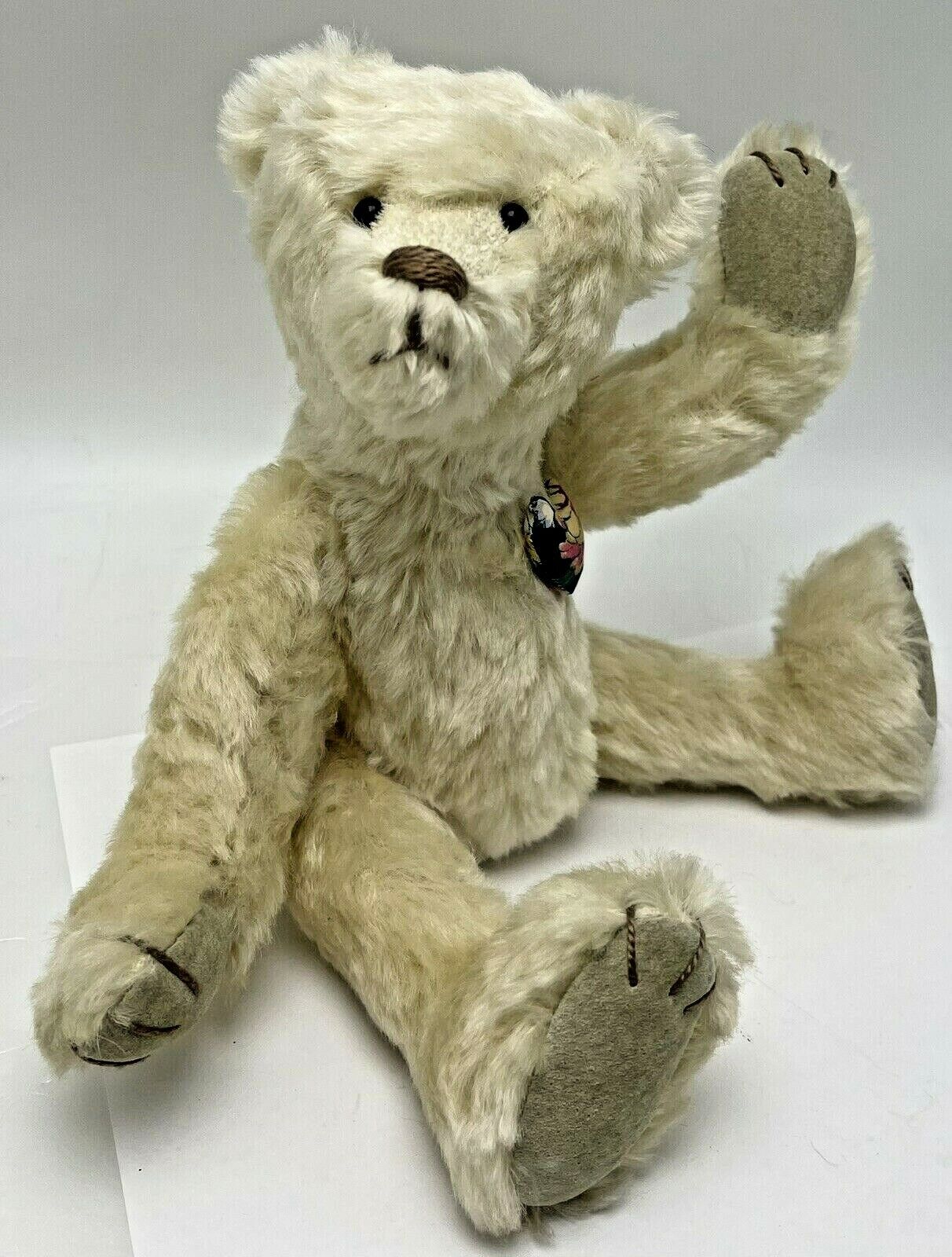 Vintage 1994 Artist Made Mohair Plush Teddy Bear Sapphira Bears Repeating