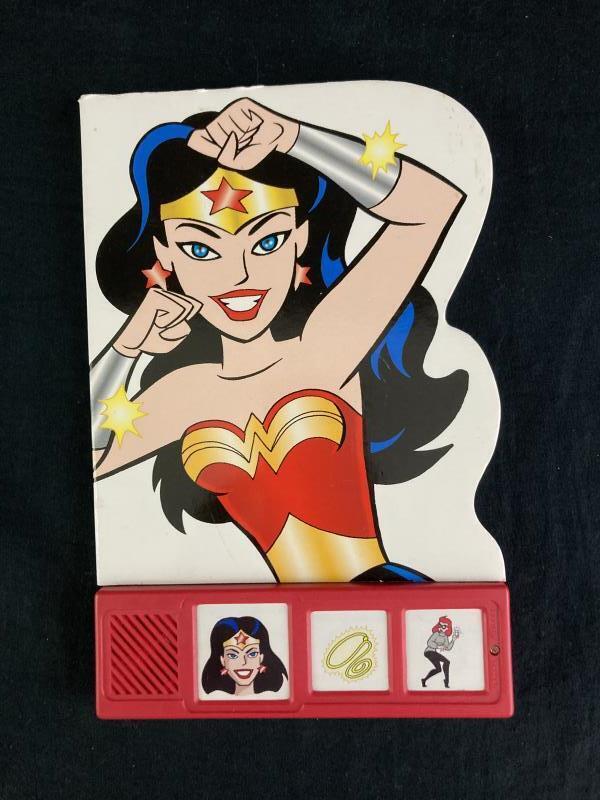 Vintage 2000 DC Comics Wonder Woman First Play A Sound Book Tested Works