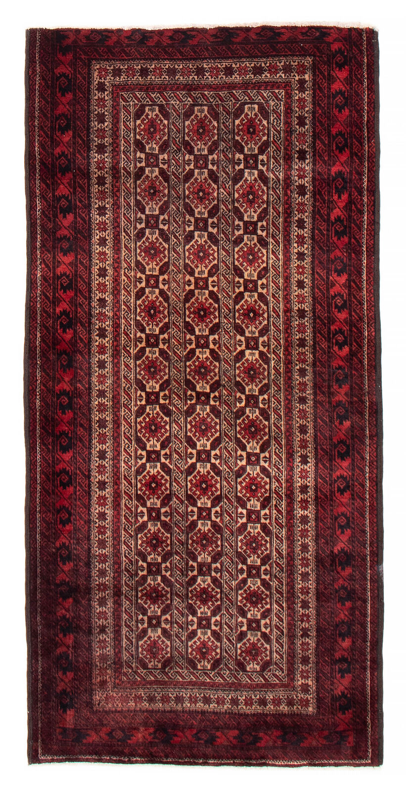Traditional Vintage Hand-Knotted Carpet 3\'7\