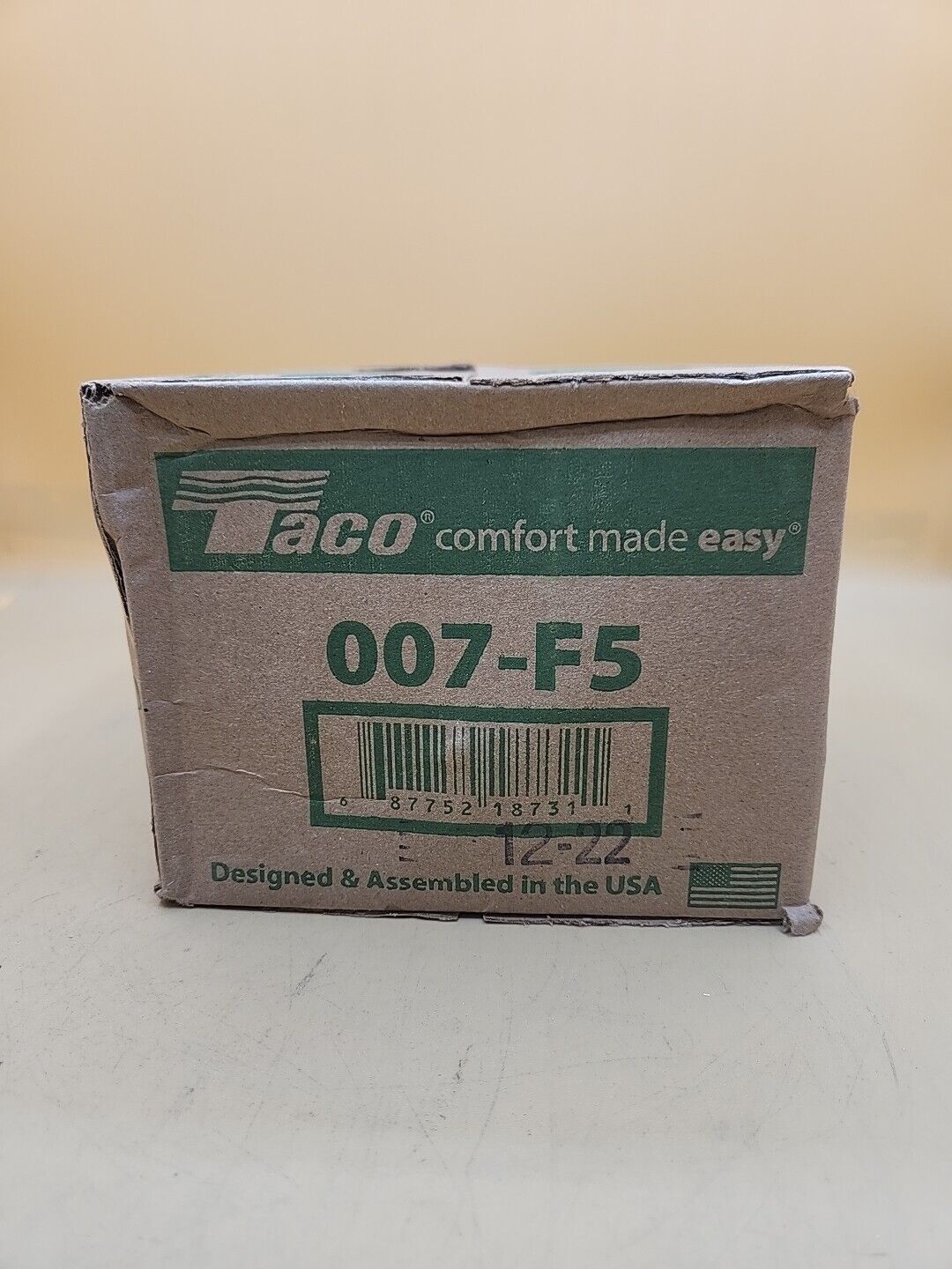 Taco 007-F5 Cast Iron Cartridge Circulator 007 Series 115 V New