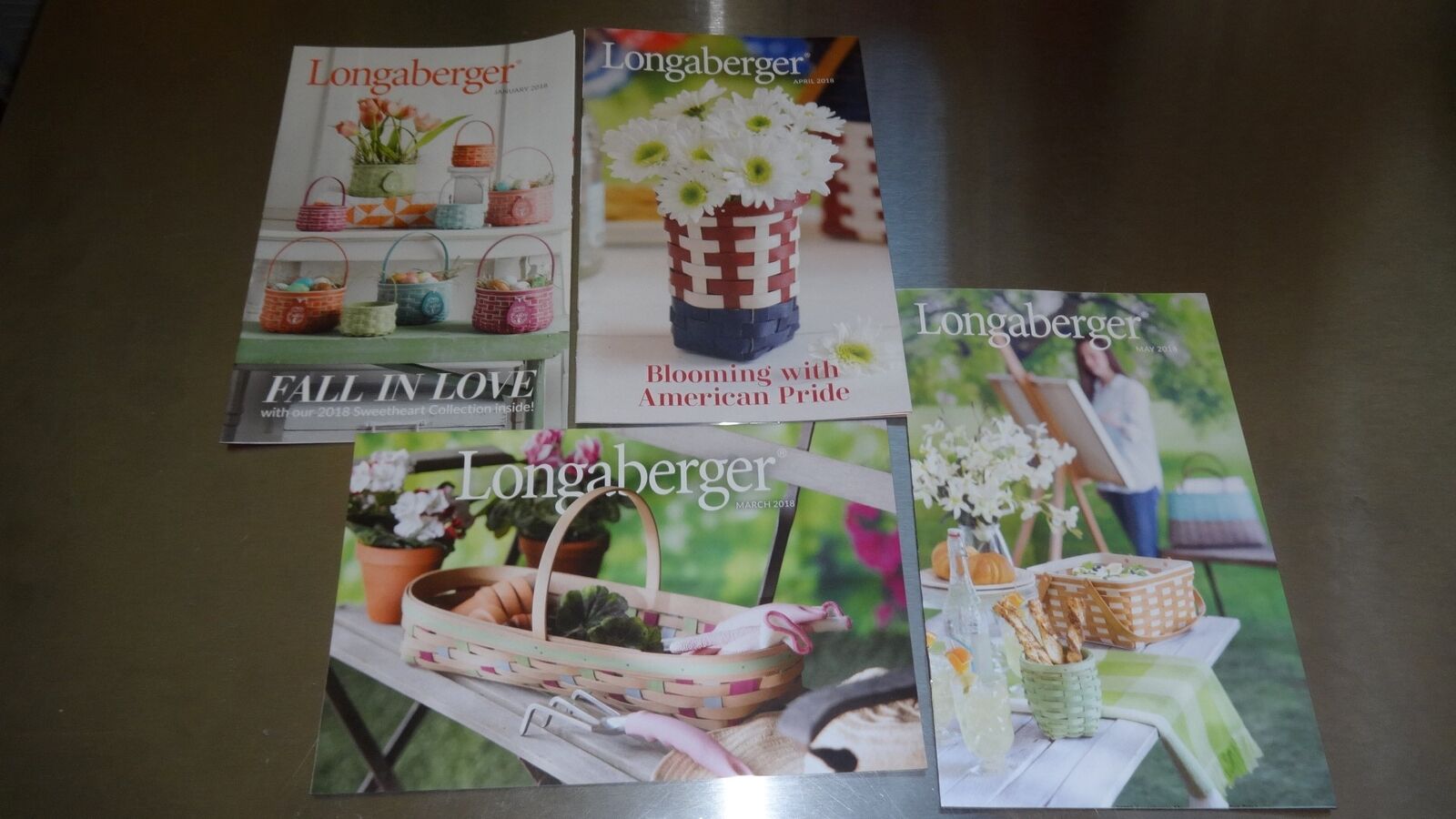 Longaberger VERY LAST 4 Longaberger Flyers EVER for 2018 before they closed.