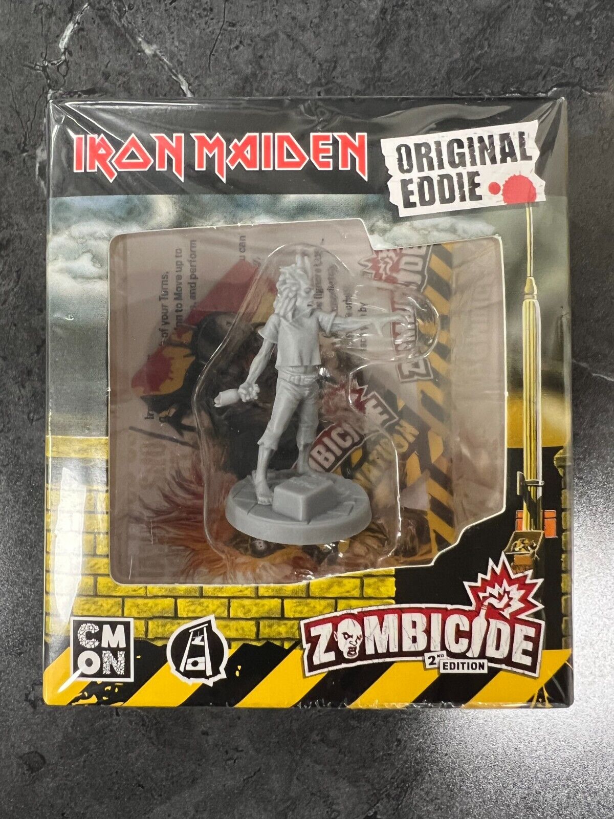 CMON Zombicide Iron Maiden Promo - ORIGINAL EDDIE - NEW SEALED IN HAND