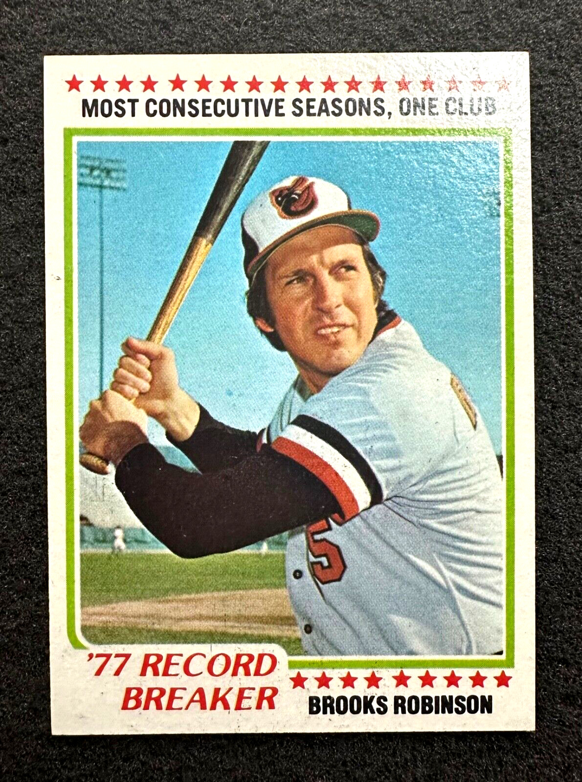 1978 Topps Baseball #4 Brooks Robinson MINT