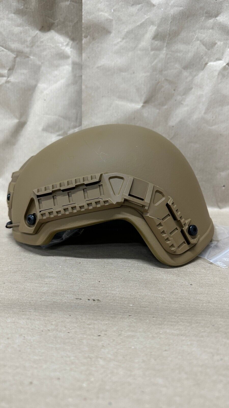 Danmark Protection Group NIJ ARCH-HIGH-CUT Large Ballistics Helmet Coyote Brown