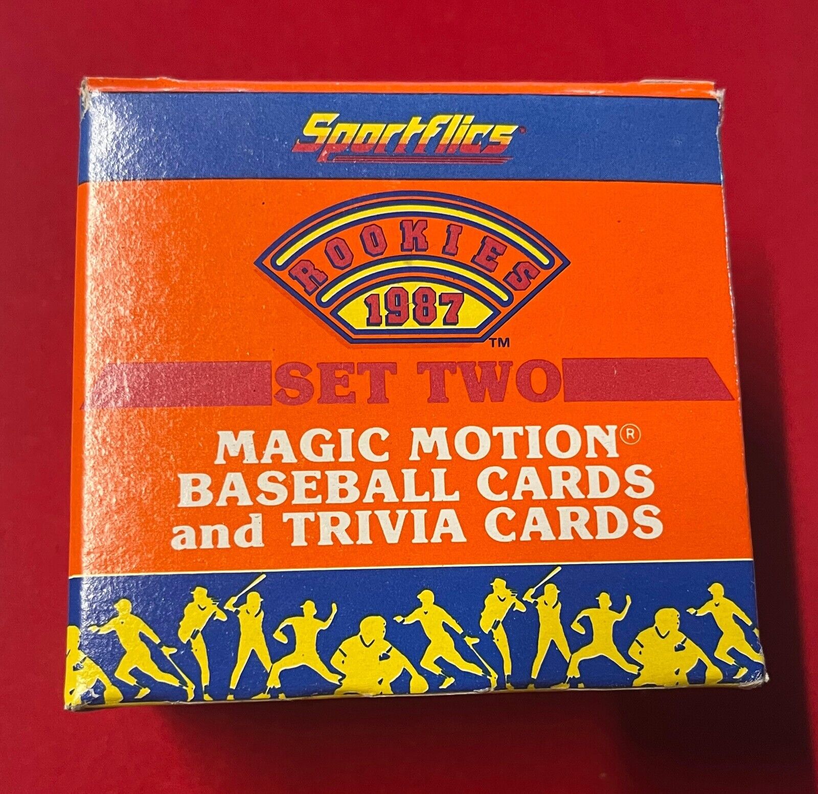 1987 Sportflics Rookies Set 2 Factory Baseball Card Set