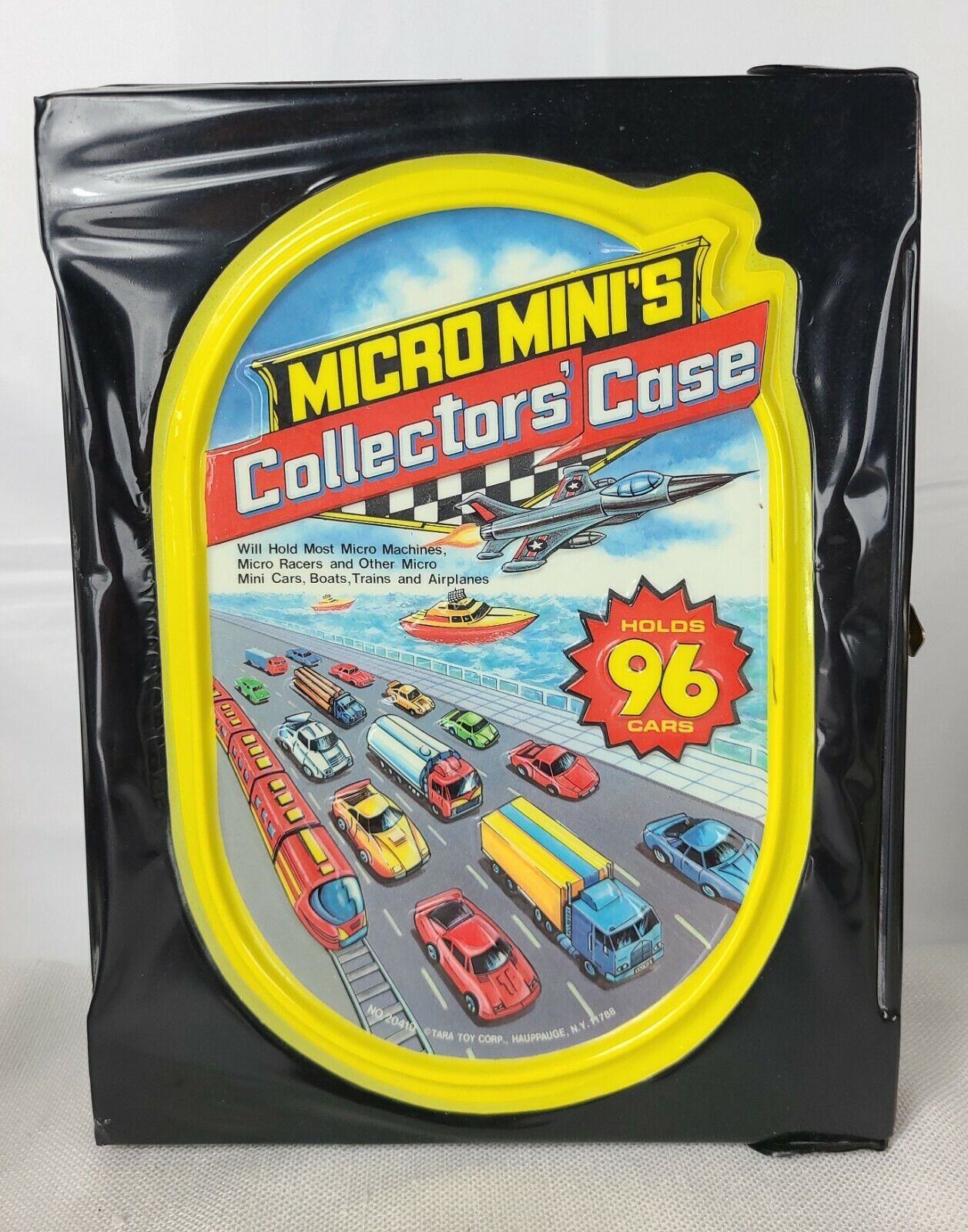Micro Minis Collector\'s Case Micro Machine Can Hold 48 Cars MISSING ONE TRAY