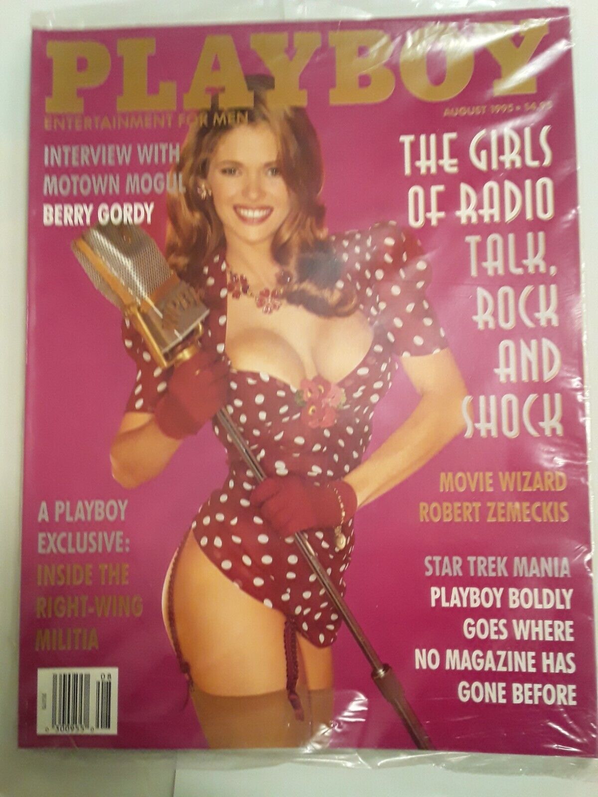 Playboy Magazine August 1995 Playmate Rachel Jean Marteen Sealed Mint Condition
