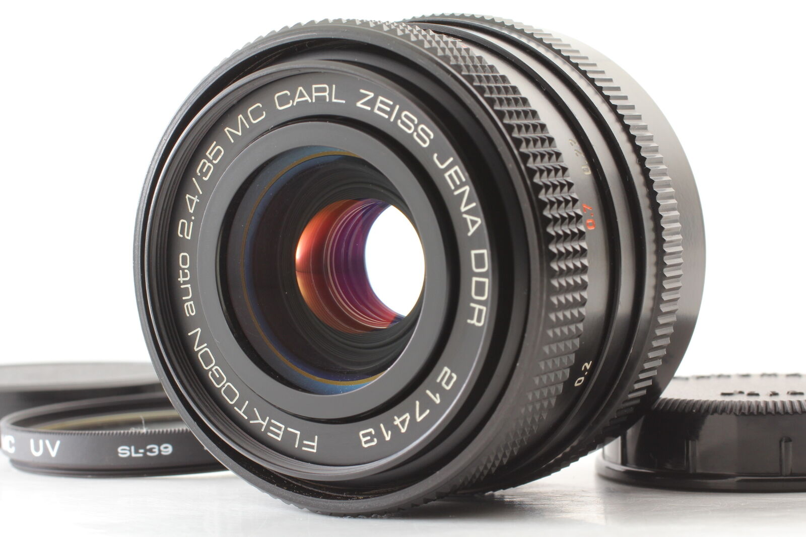 【Near MINT】Carl Zeiss JENA DDR Flektogon auto 35mm f/2.4 MF Lens M42 From JAPAN
