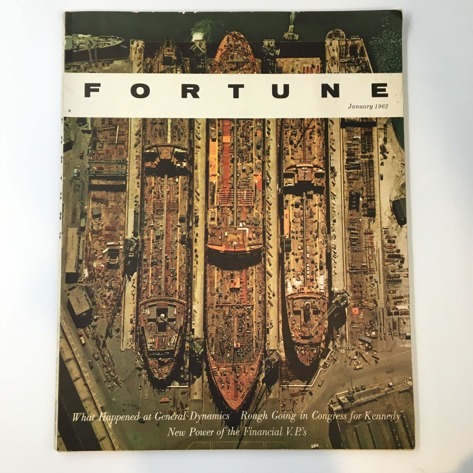 VTG Fortune Magazine January 1962 A History of American Business No Label