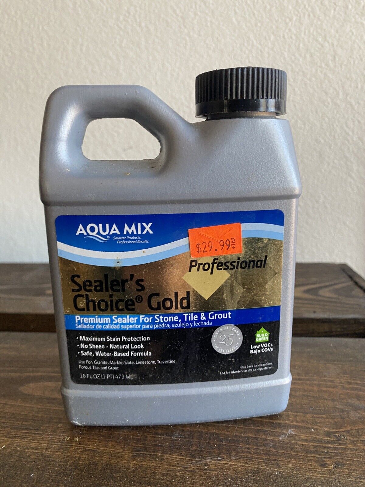 Aqua Mix Sealer\'s Choice Gold - Pint, FULL