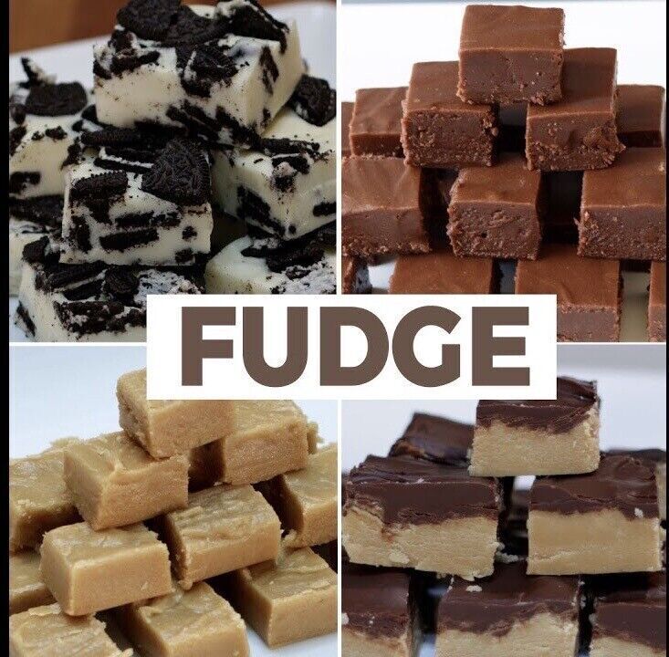 Homemade Fudge 70 Delicious Flavors Half Pound-BUY TWO GET ONE FREE