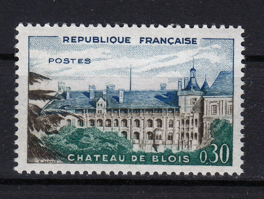 France 1960 MNH Mi 1306 Sc 965 The Royal Château of Blois **