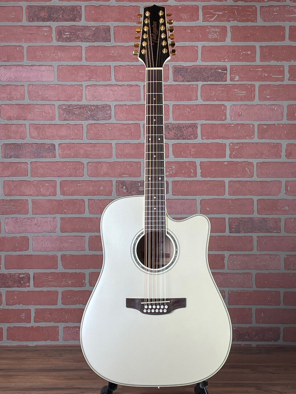 Takamine GD-37CE PW 12-string Acoustic-electric Guitar - Pearl White