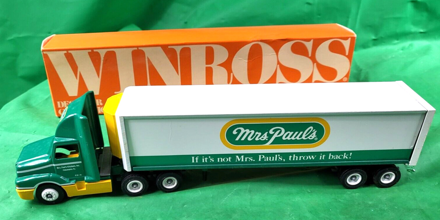 1990 MRS PAUL'S  TRACTOR TRAILER WINROSS TRUCK  Cambell Soup
