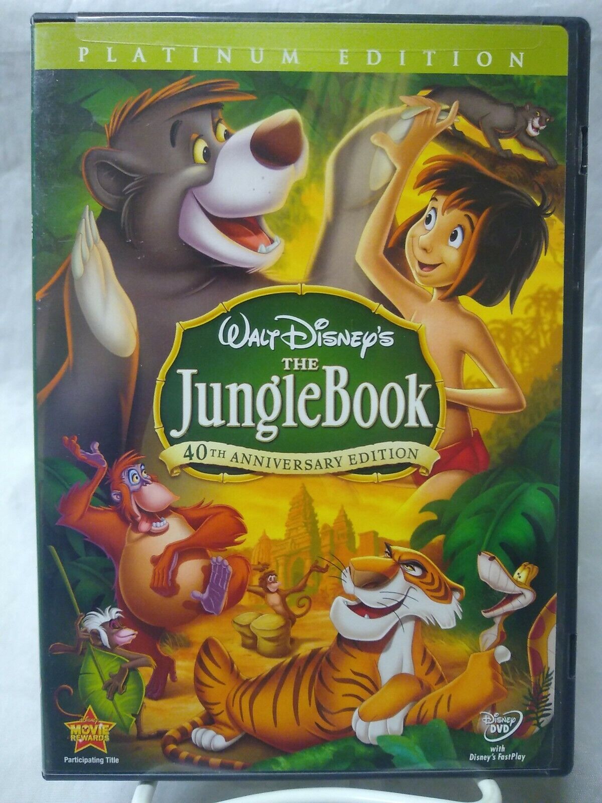 Disney\'s The Jungle Book 40th Anniversary Edition DVD Used