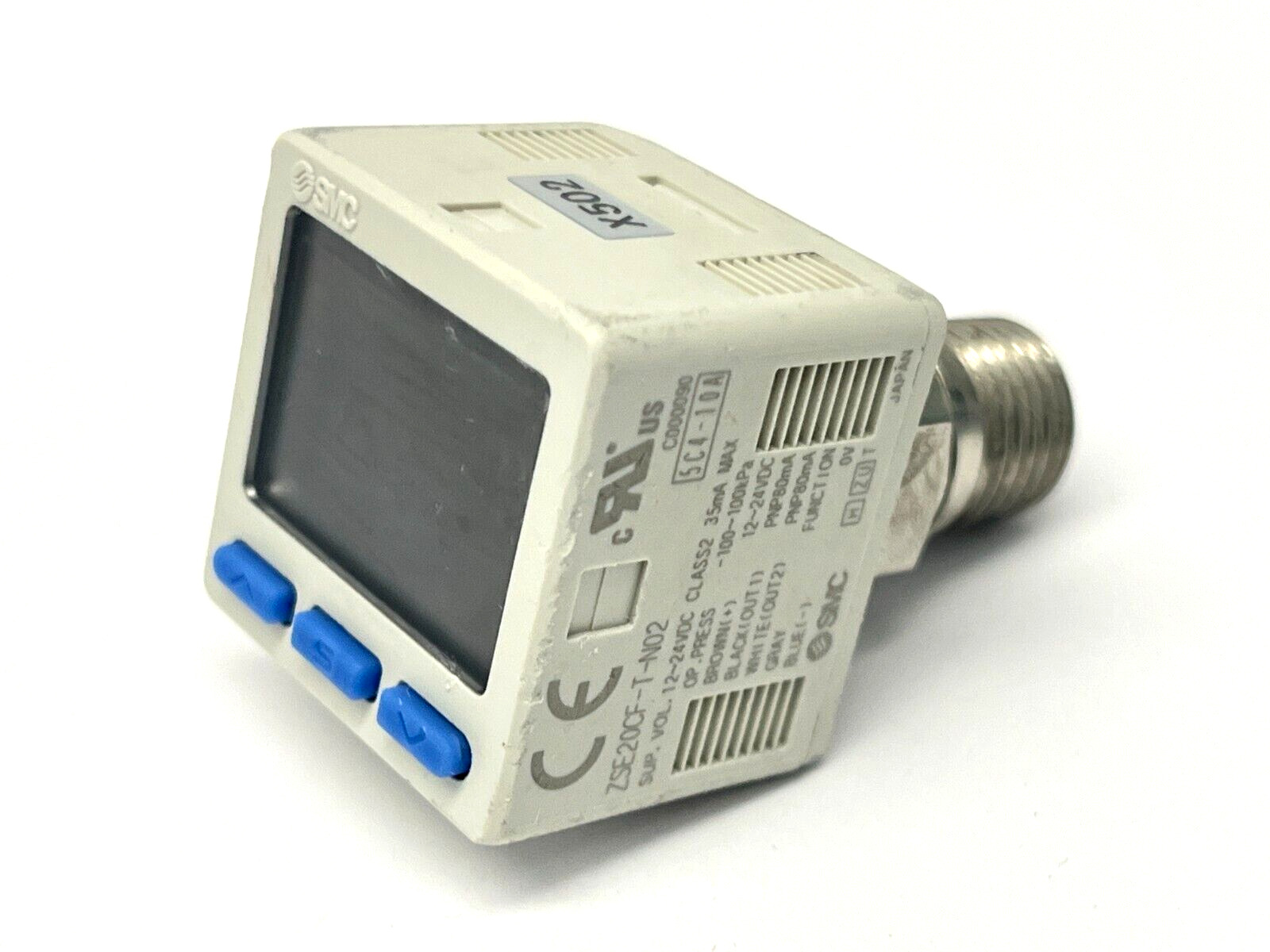 SMC ZSE20CF-T-N02 3-Screen High Precision Digital Pressure Switch
