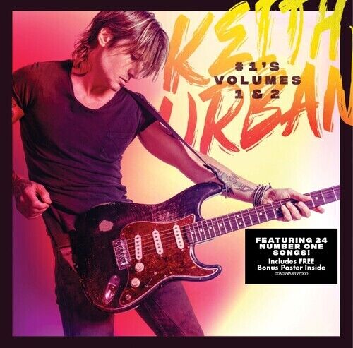 Keith Urban - #1\'s Volumes 1 & 2 [New CD] Ltd Ed, Poster