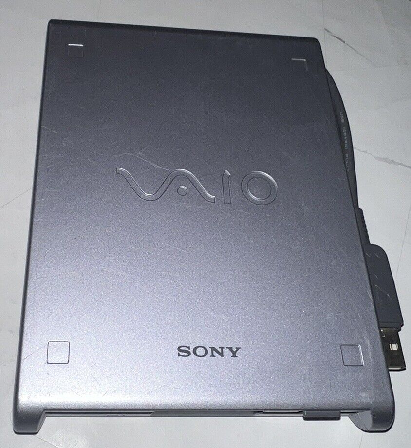 Sony VAIO Portable External USB 1.44 MB 3.5” FDD Floppy Disk Drive PCGA-UFD5