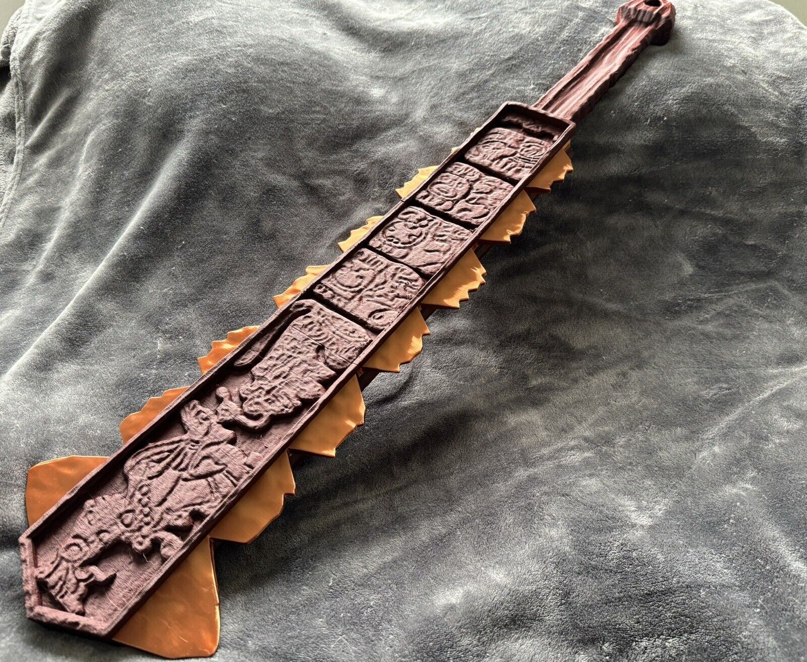 Aztec Sword, Mayan War Club, Macuahuitl, Obsidian Sword