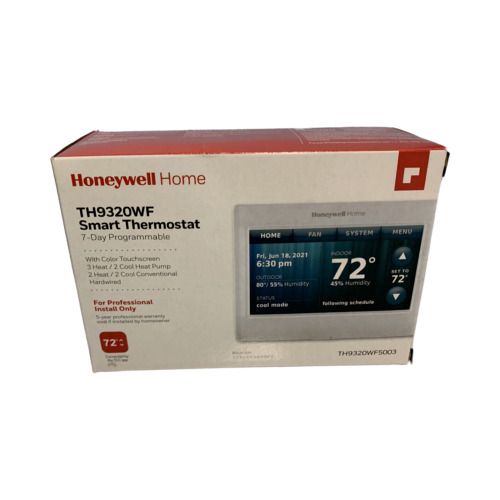 HONEYWELL TH9320WF5003 WI-FI 9000 7-Day ProGrammable 3H/2C COLOR Thermostat NEW