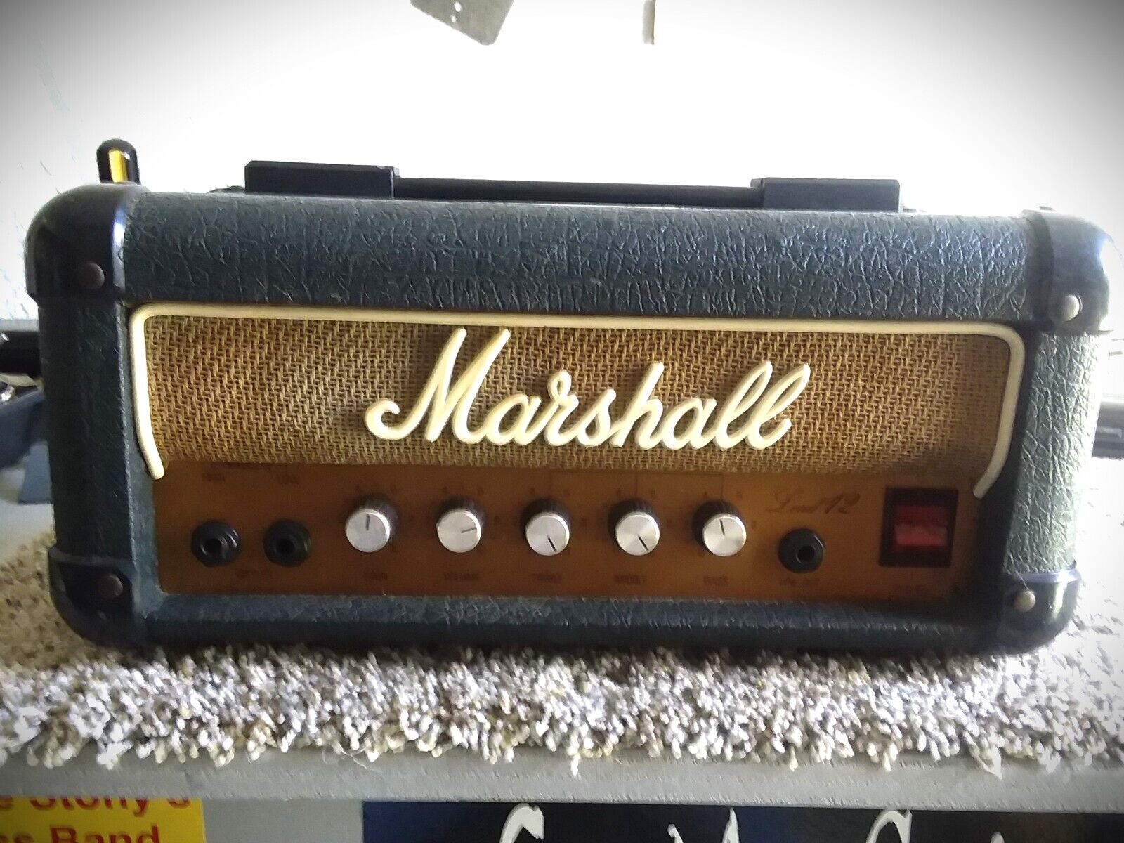 Vintage 1986 Marshall Lead 12, 3005 Mini / Micro - Head Only - Made in England