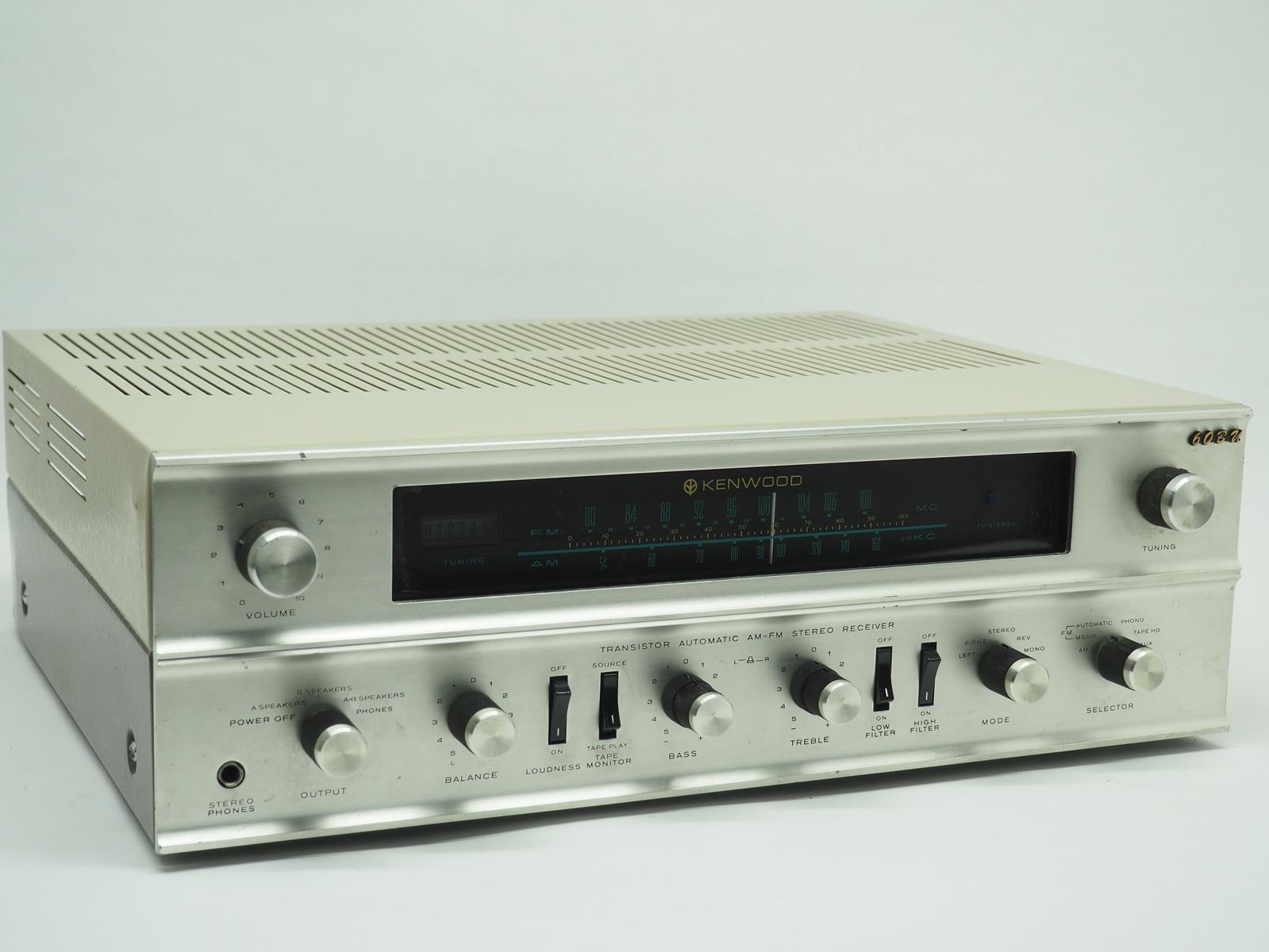 Vintage KENWOOD 60BU AM-FM Stereo Receiver *Minor Issue* 