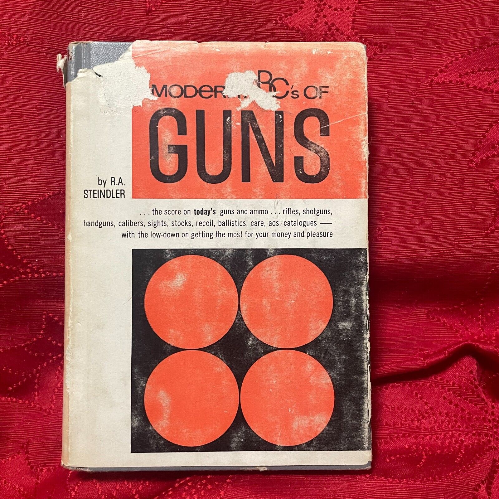 MODERN ABC\'S OF GUNS R. A. Steindler 1965 Hardcover w/Dust Jacket
