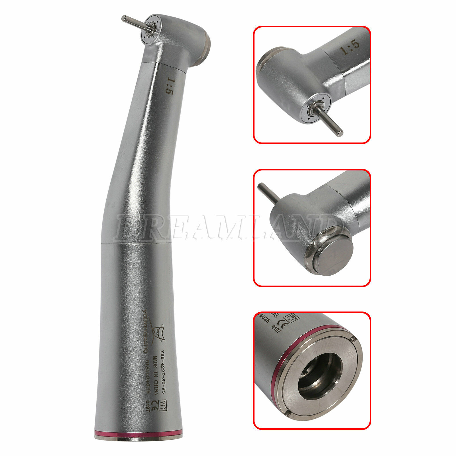 New Dental 10:1/20:1/1:1/1:5/1:4.2 Endo/Implant Contra Angle/Straight Handpiece