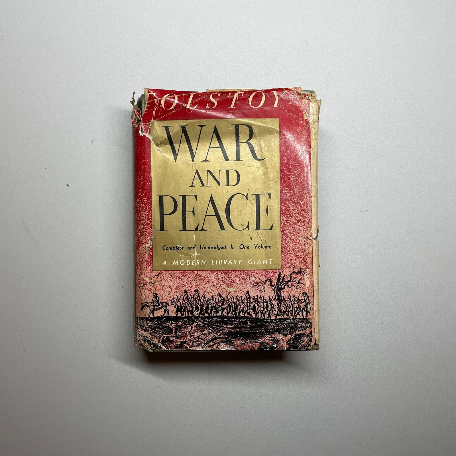 War and Peace by Tolstoy Rare 1950s Edition