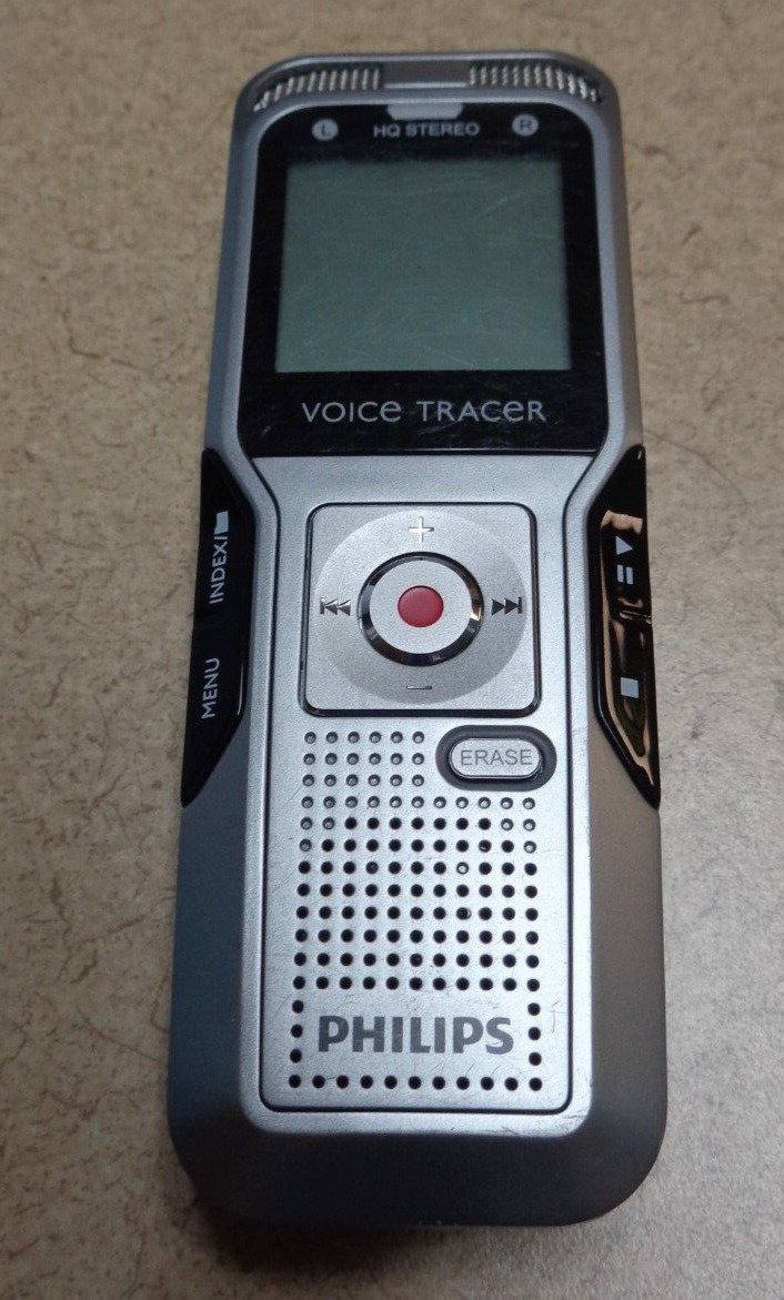 Philips DVT3200 Digital Voice Tracer and Recorder & 