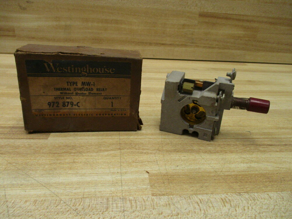 Westinghouse 972 879-C Thermal Overload Relay 972879C