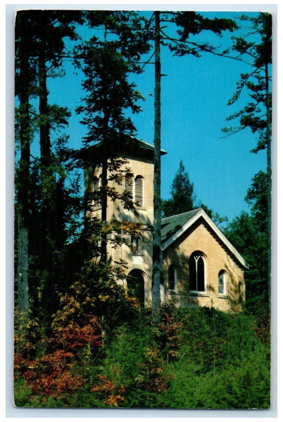 c1960 St. Johns Wilderness Hendersonville Flat Rock North Carolina NC Postcard