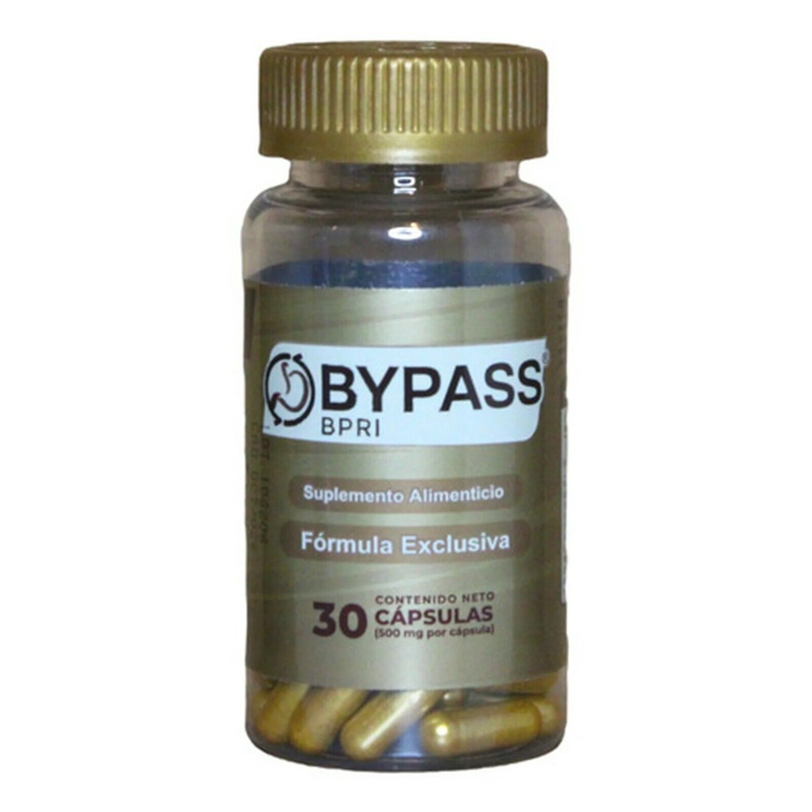 Bypass - 30 Cápsulas / Suplemento Alimenticio para Bajar de Peso