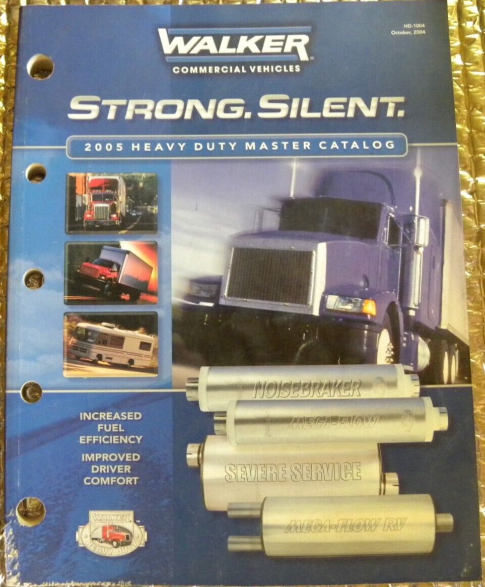 2005 Walker Commercial Vehicles Heavy Duty Master Catalog Exhaust 312 pages