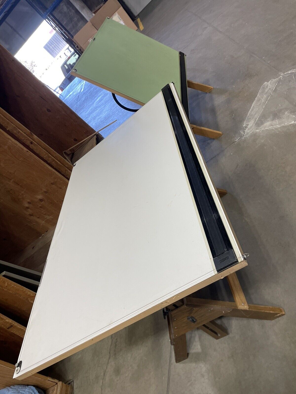 2 Adjustable Drafting Tables (Local Pickup) (Will Deliver For A Fee)